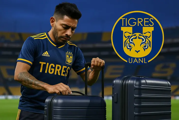 Javier Aquino podría hacer maletas para dejar Tigres acabando el torneo.