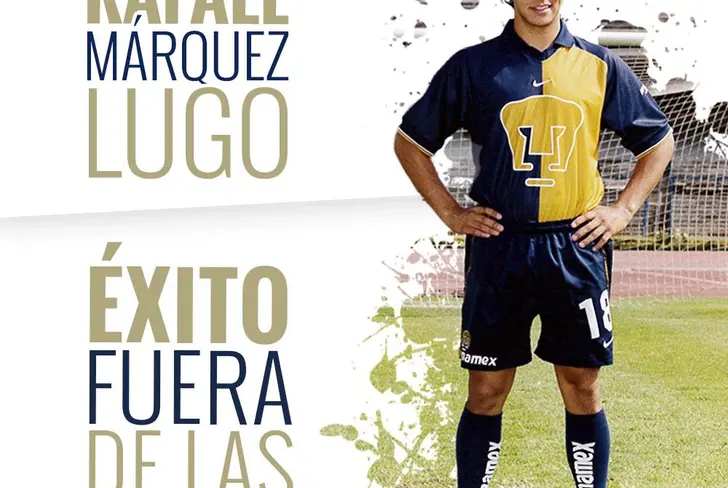Rafa Márquez Lugo salió de la cantera de Pumas