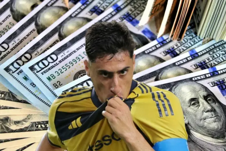 Miguel Merentiel no es el mejor pagado del club 'xeneize'.