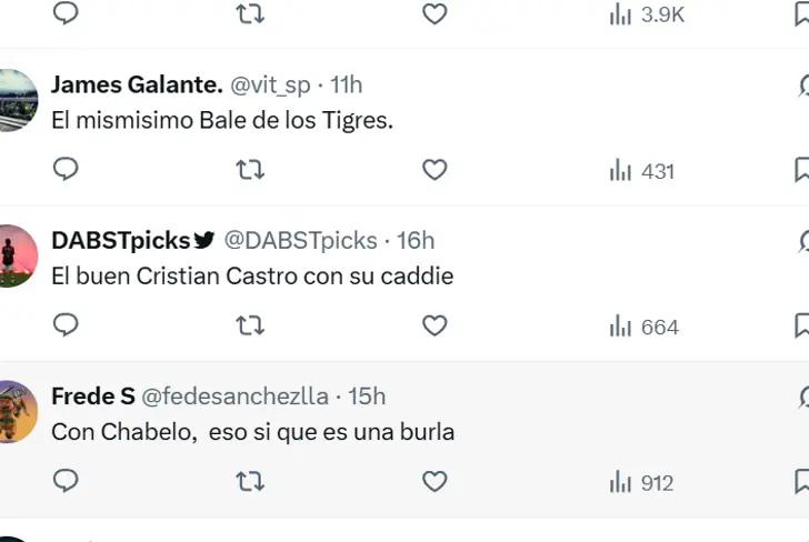 Capturas de pantalla en el medio 'San Cadilla El Norte', sobre el enfado y burla de los aficionados de Tigres
