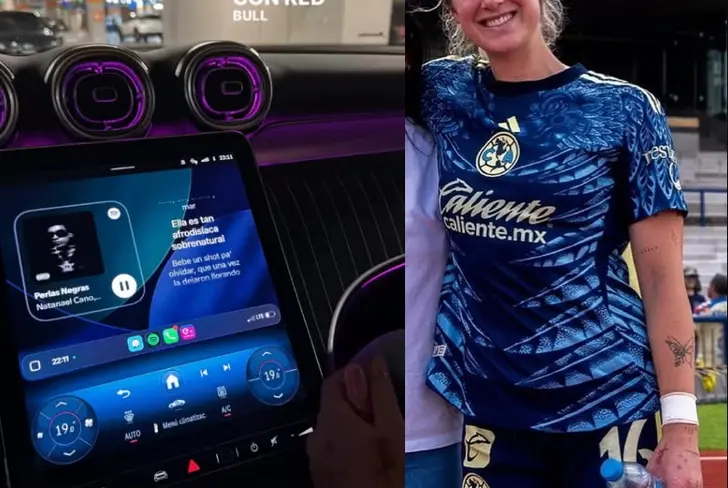 Aficionados consideran que Annie Karich estuvo con Violante / FOTO X