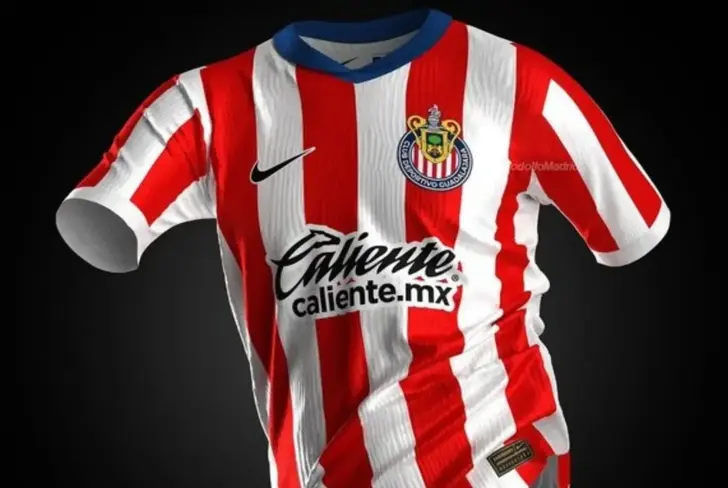 Prototipo hecha por un aficionado del jersey de Chivas con Nike