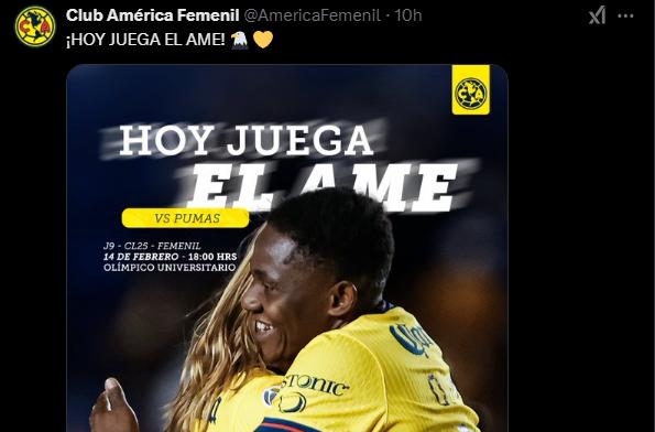 club américa vs pumas unam