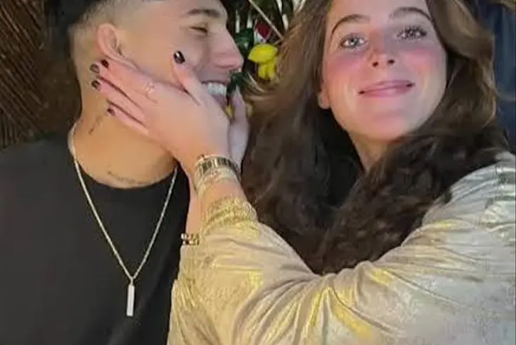 Kevin Álvarez y Fátima Bosch en 2023 cuando ambos eran pareja.