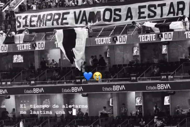 La esposa de Germán Berterame se despide de Monterrey en redes