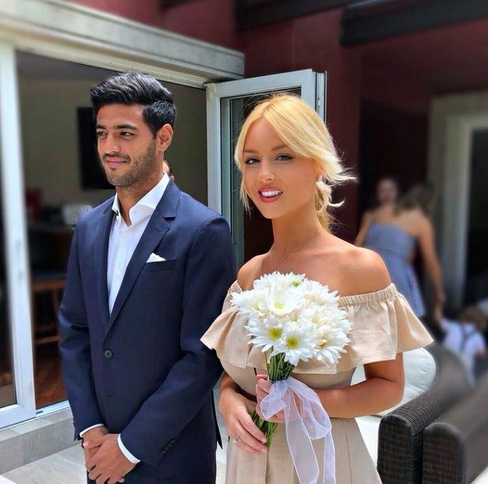 Carlos Vela y Saioa Cañibano (Foto: Instagram)