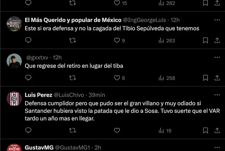 Piden el regreso de Jair Pereira y lo comparan con Sepúveda / FOTO X
