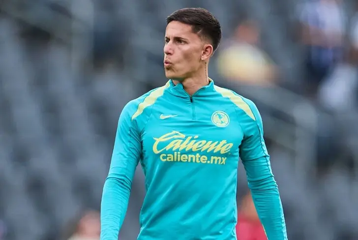 El delantero uruguayo prácticamente no jugó la vuelta ante Rayados de Monterrey.