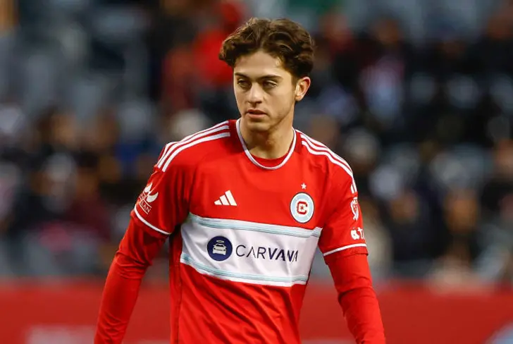 Brian Gutiérrez sumó 1o goles en 129 partidos con el Chicago Fire