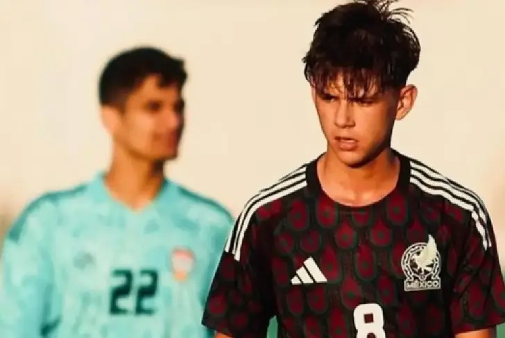 Robert Oliveras cuenta con un paso en Selección Mexicana dentro de la Sub 15