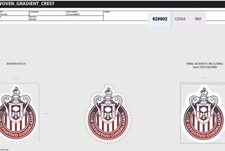 Filtran nueva información de la colaboración entre Nike y Chivas