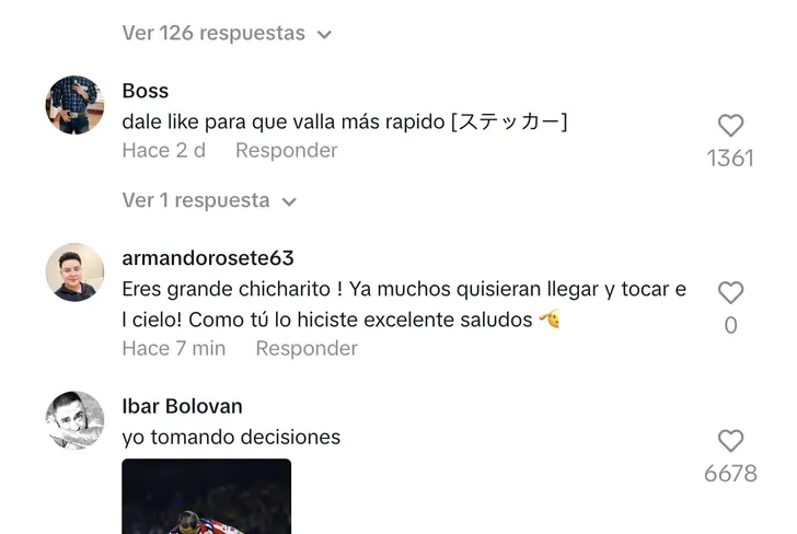 Internautas critican a Javier Hernández en su último video / Foto: Captura de pantalla de Tiktok