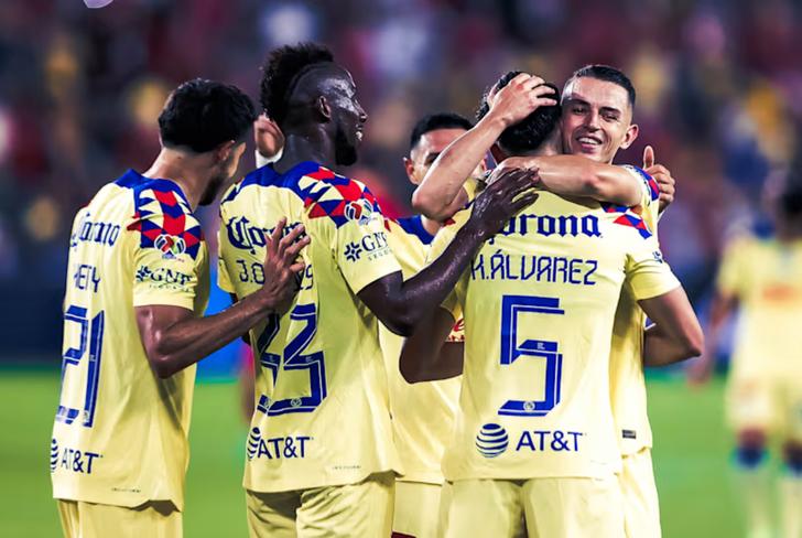 América durante la Leagues Cup 2023 (Fuente: Bolavip)