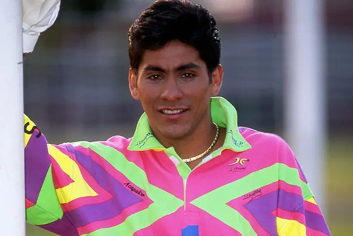 Jorge Campos jugó tres Copas del Mundo (1994, 1998 y 2002)