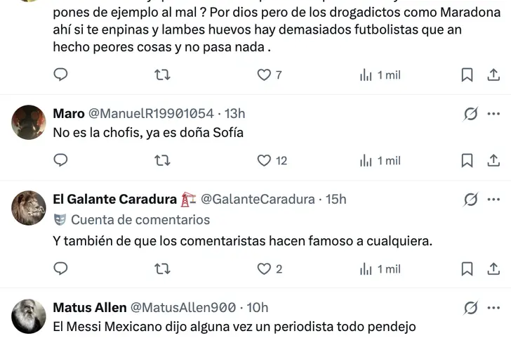 La reacción en X tras la aparición de Eduardo López / Foto: Captura de pantalla de X