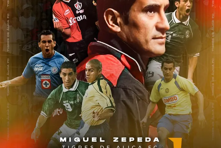 Miguel Zepeda fue recibido hace unos meses como directivo del Álica FC