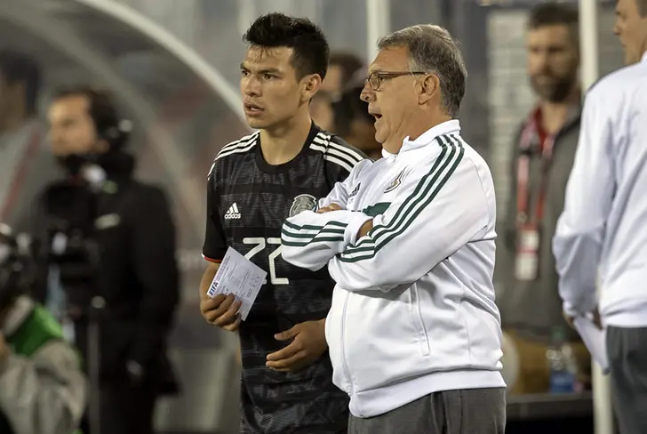 Hirving Lozano fue una de las figuras del Tri de Martino
