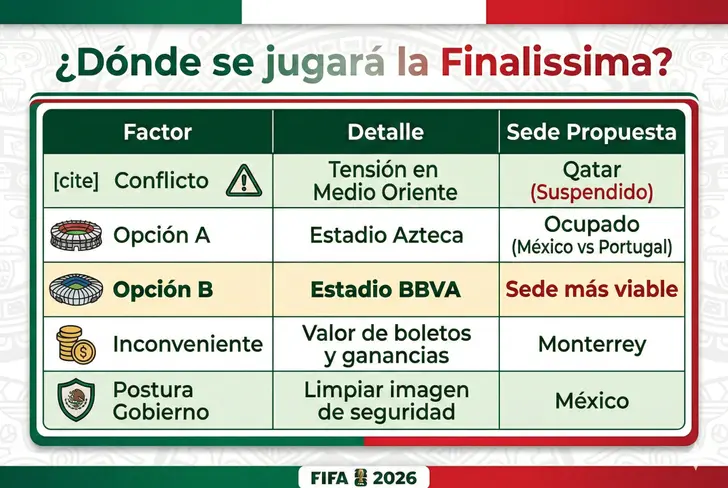 ¿Dónde se jugará la Finalissima?