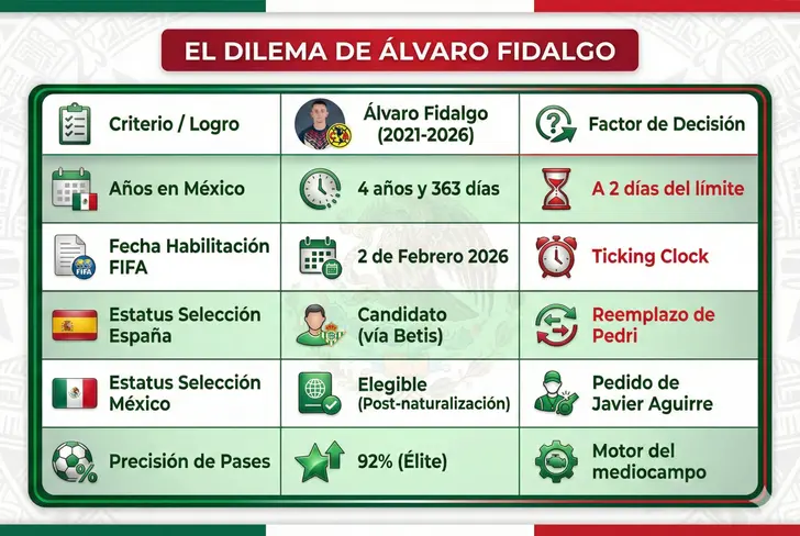 El dilema de Álvaro Fidalgo