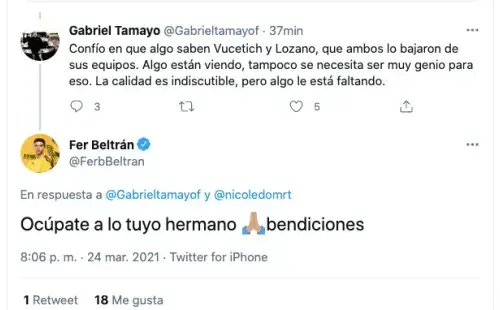 El día que Fernando Beltrán le respondió a periodista tapatío