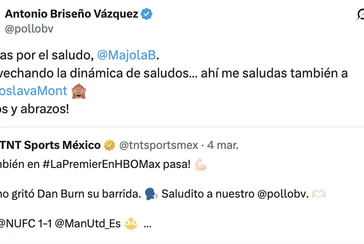 El mensaje de Antonio Briseño a Miroslava Montemayor