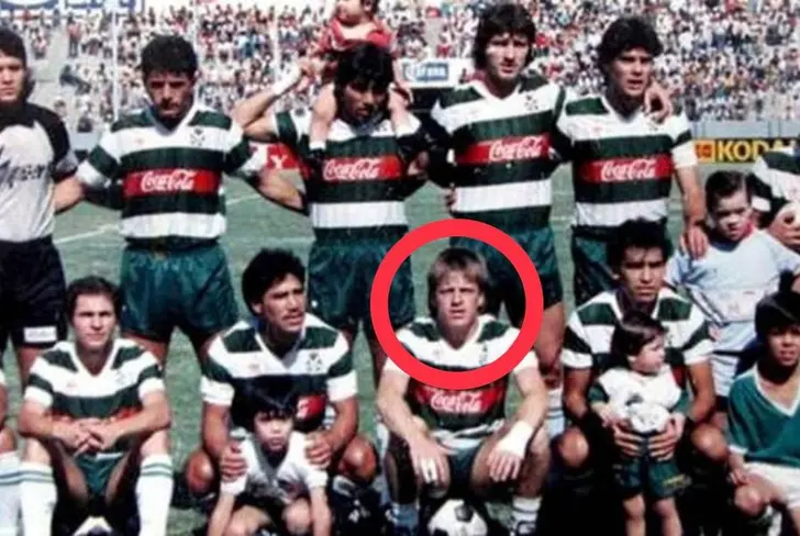 El 'Piojo' tuvo una breve etapa como elemento del club santista.