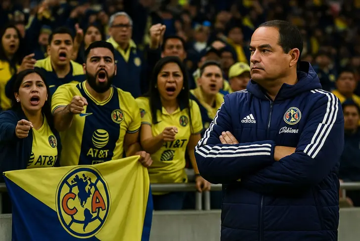 La afición del América comienza a perder la paciencia con su director técnico.