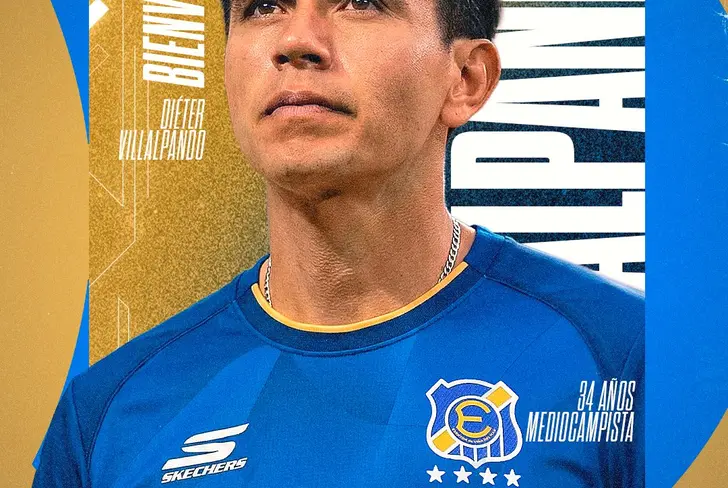 Dieter Villalpando es presentado como nuevo futbolista de Everton