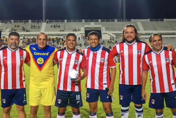 Xavier Báez en el Clásico de Leyendas / Foto: Captura de pantalla de Instagram
