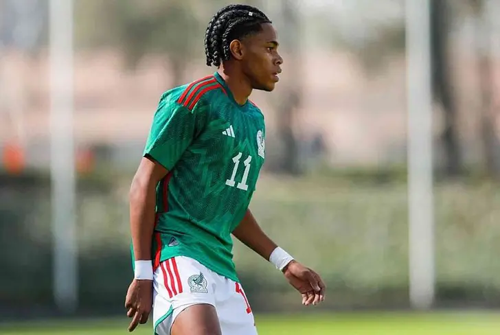 Matheus Reis es una de las grandes convocatorias que ha tenido el Tri menor