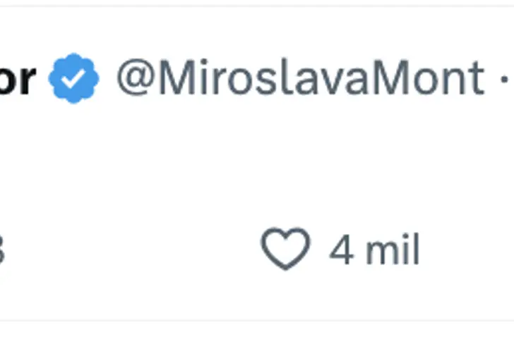 La respuesta de Miroslava al tuit de Briseño