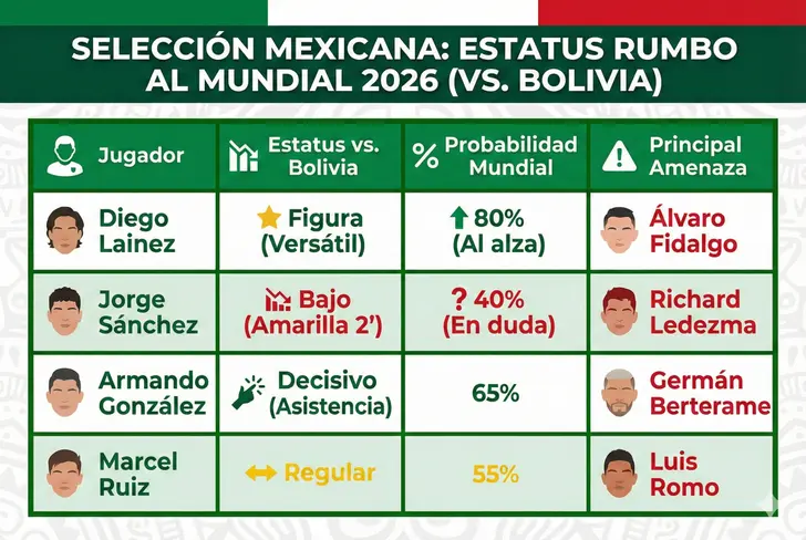 Los jugadores mexicanos rumbo al Mundial