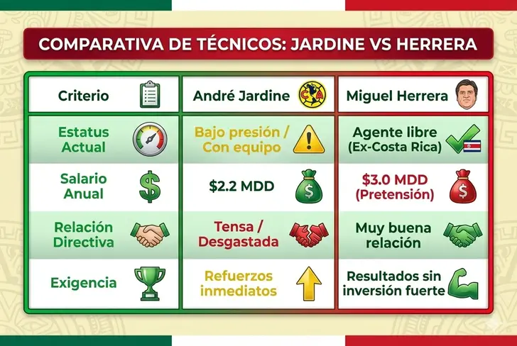 André Jardine vs Miguel Herrera