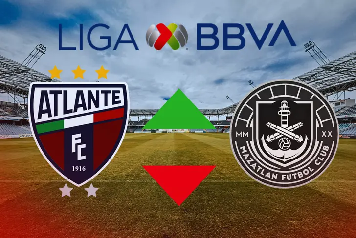 Atlante volverá a la Primera División, mientras Mazatlán quedará fuera.