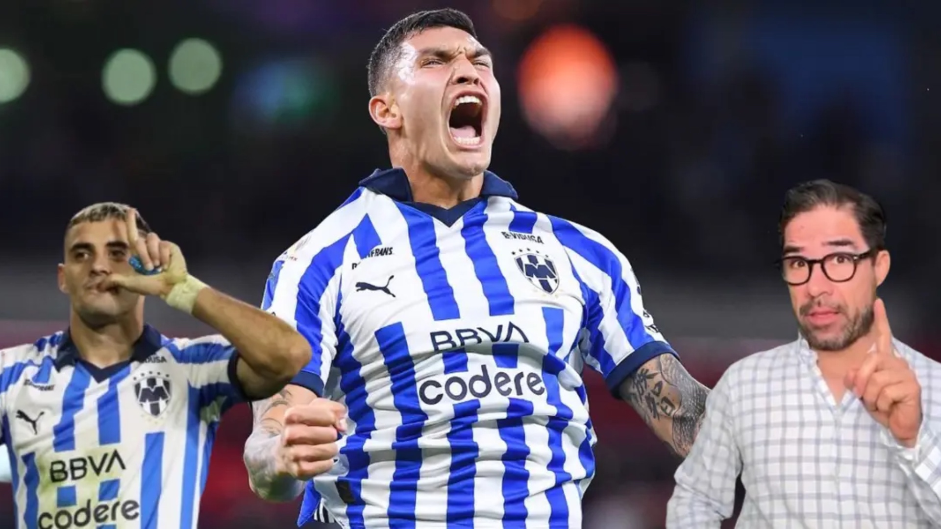 Brandon Vázquez y Germán Berterame comandan el ataque de Rayados en el Clausura 2024.