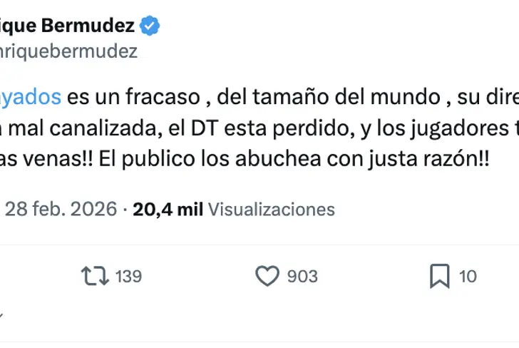 La dura crítica de Enrique Bermúdez al presente de Rayados