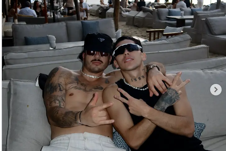 Alan Mozo se encuentra con Gerardo Arteaga / Foto: Captura de pantalla de Instagram