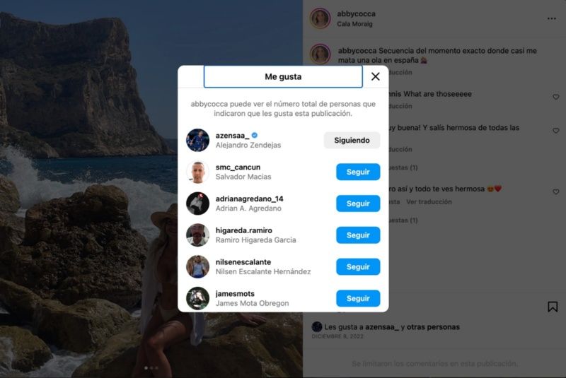 Reacción de Alejandro Zendejas (Foto: Instagram)