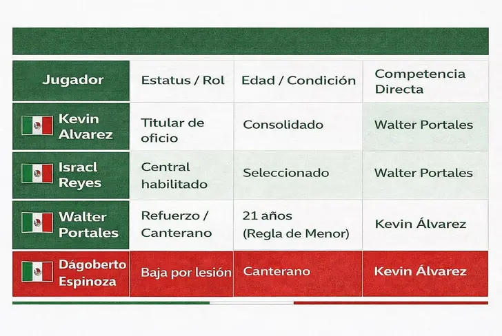 Competencia de la banda derecha en el América
