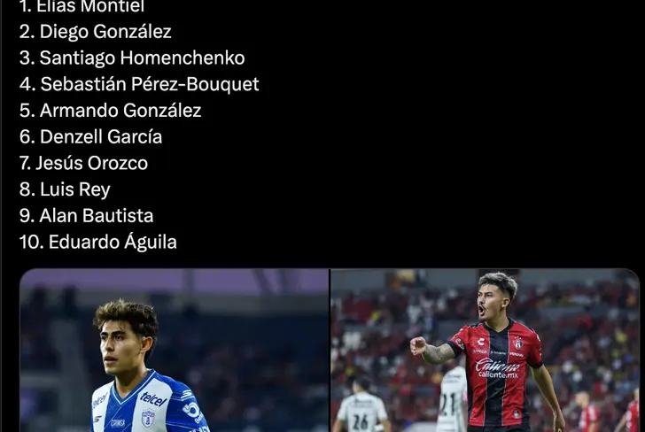 Sebastián Pérez Bouquet es uno de mejores jugadores Sub 23 del torneo