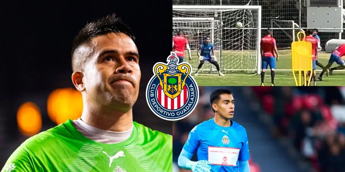 Chivas sonríe, la lección que Raúl Rangel le da a Jiménez en pleno ...