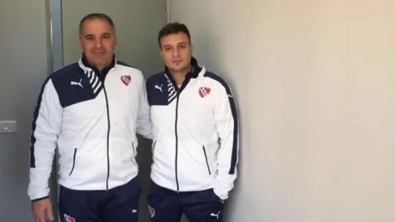 Martín Anselmi fue auxiliar dentro del CT de Milito en Independiente / Foto: ESPN