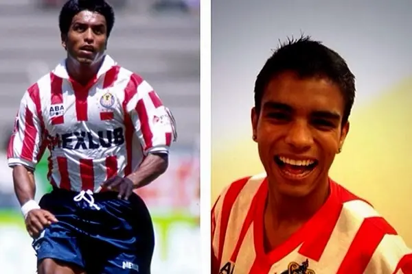 Alberto García y su hijo jugaron en Chivas, el JR, también tuvo un breve paso por América.