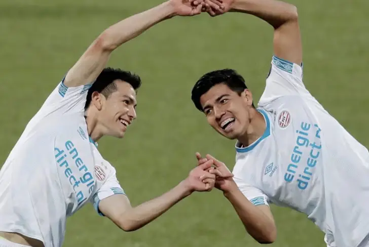 Erick Gutiérrez ha vivido dos etapas junto a Hirving Lozano: PSV Eindhoven y Pachuca