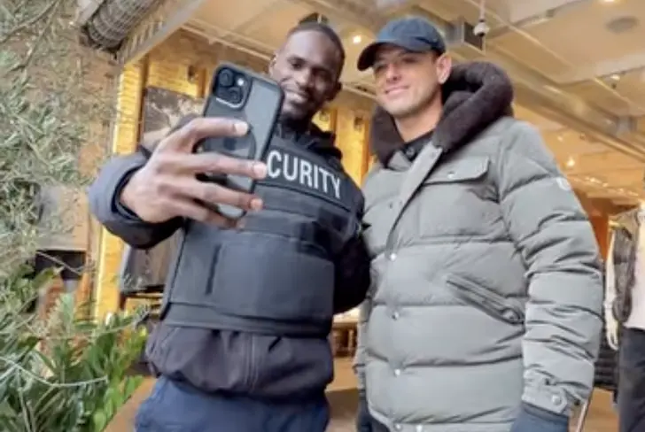 Javier Hernández aparece en Nueva York / Foto: Captura de pantalla de Instagram