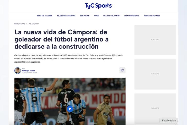 Tomado de TyC Sports