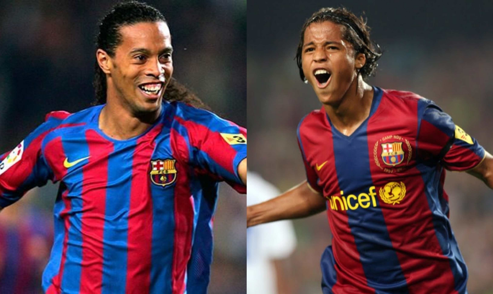 El día que Ronaldinho se rindió a los pies de Giovani Dos Santos y quiso  llevarse su playera | El Futbolero Mexico