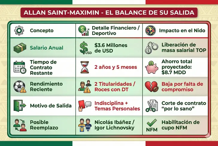 Allan Saint-Maximin - El balance de su salida
