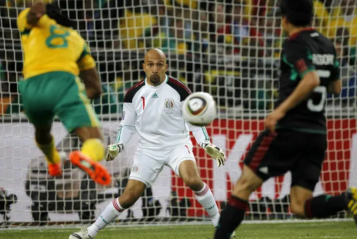 Óscar Pérez fue el portero titular del Tri para el Mundial de Sudáfrica 2010