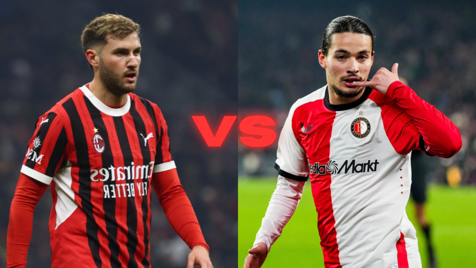 ¿Dónde mirar el partido Feyenoord vs AC Milan? Santiago Giménez en la ...